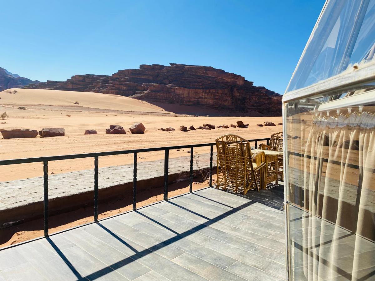 Wadi Rum Land Mars Pension Buitenkant foto