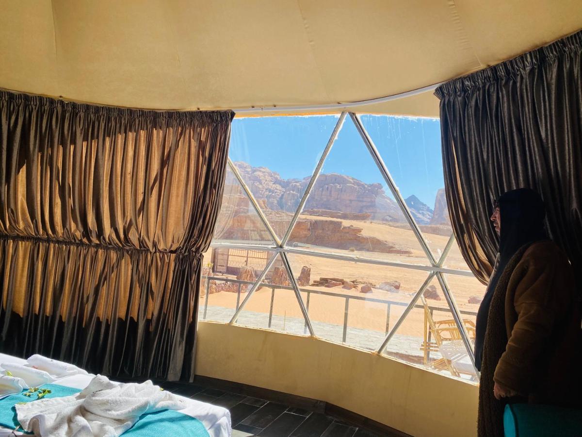 Wadi Rum Land Mars Pension Buitenkant foto