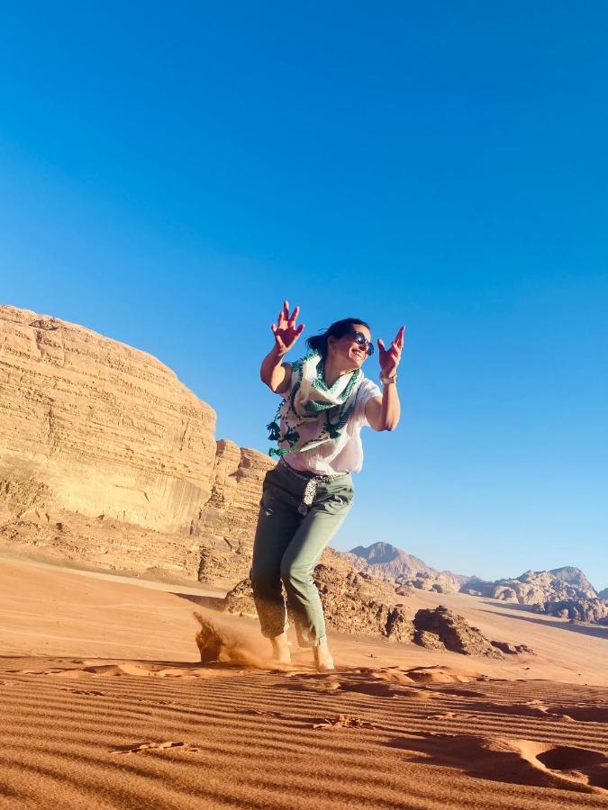 Wadi Rum Land Mars Pension Buitenkant foto